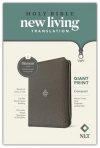 NLT Giant Print Compact Bible - Zipper - Leatherlike